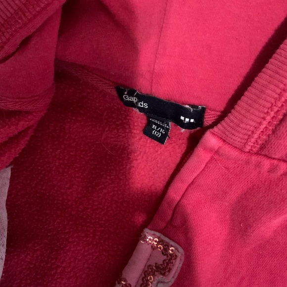 pink zip up gap sweater - Picture 2 of 2